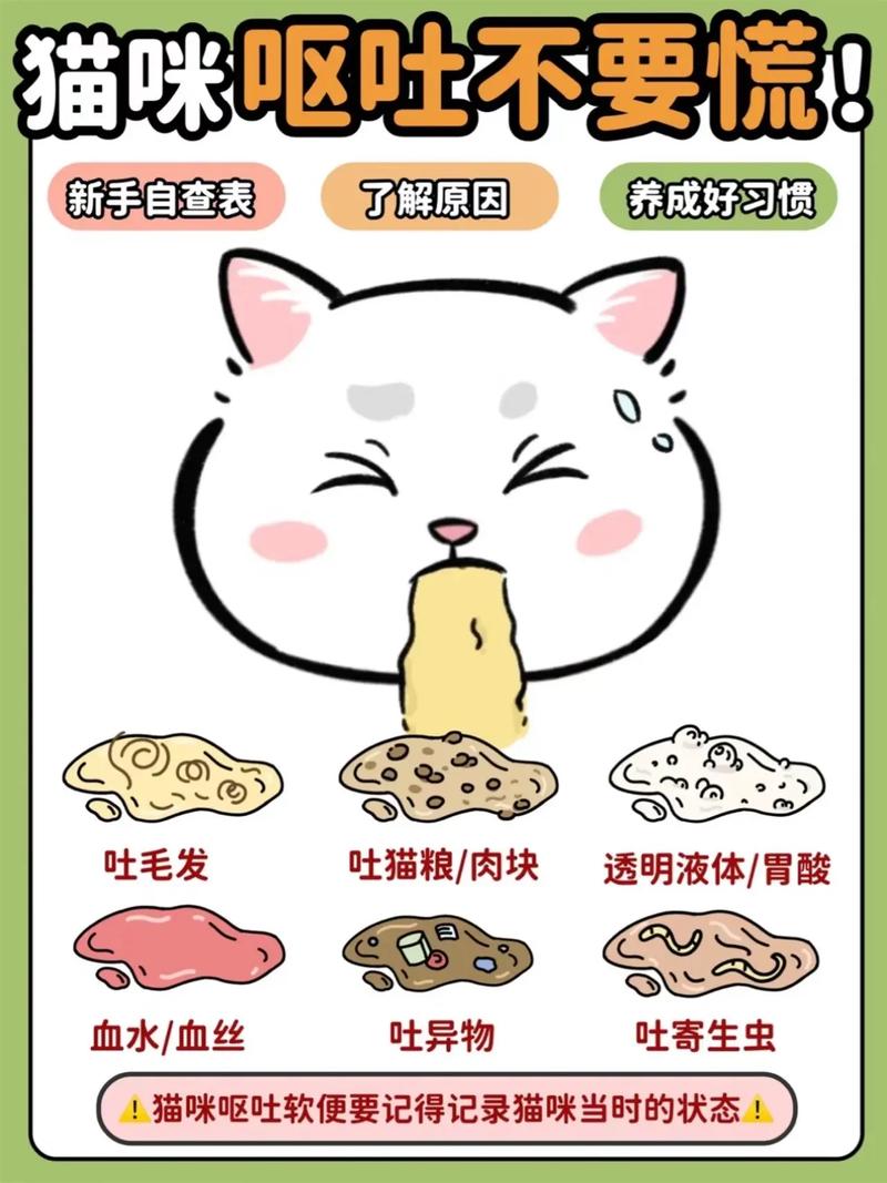 猫咪拉稀呕吐不吃饭没精神怎么办