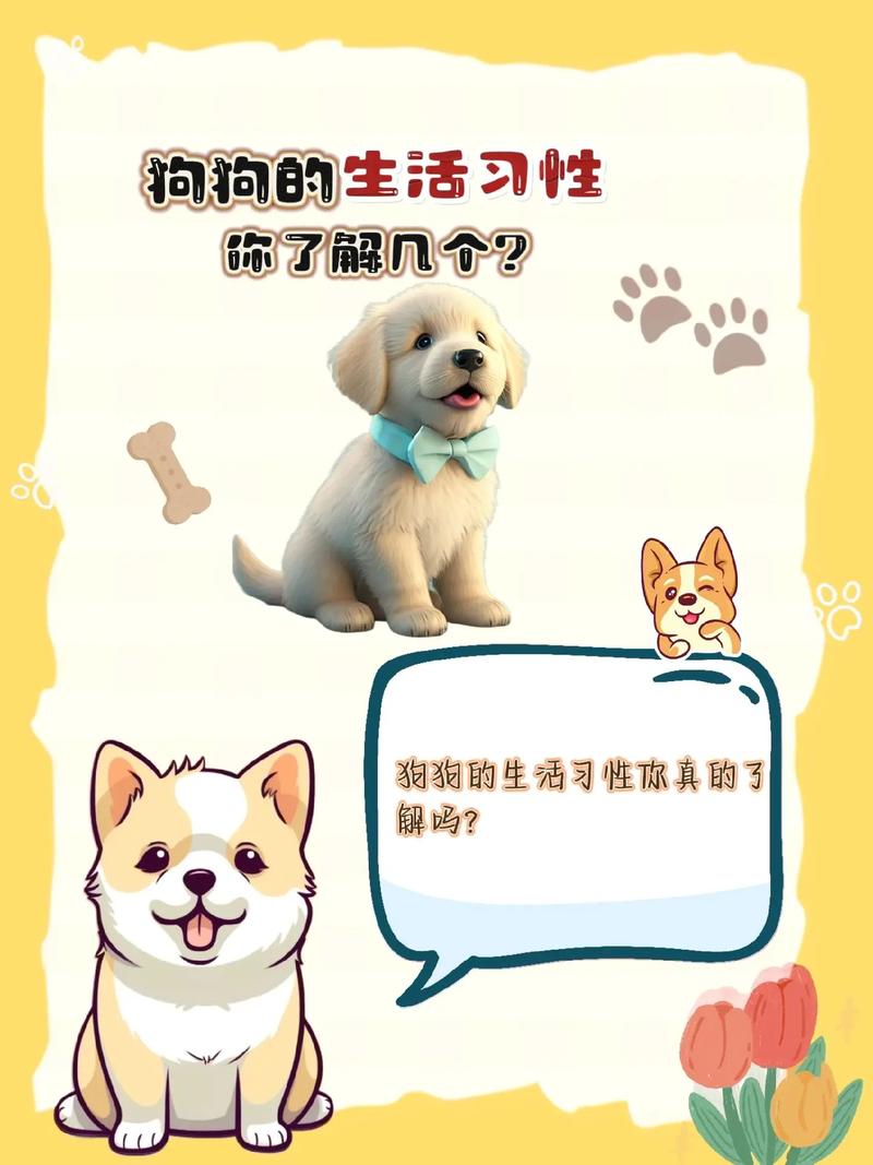 小狗的生长环境和习惯有哪些?