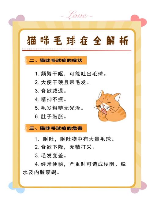猫咪毛球症怎么治疗比较好
，猫咪毛球症严重的症状？