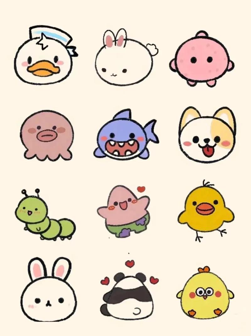 100种小动物的画法