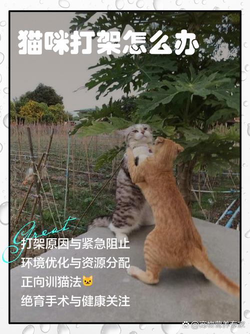家里养两只猫总是打架