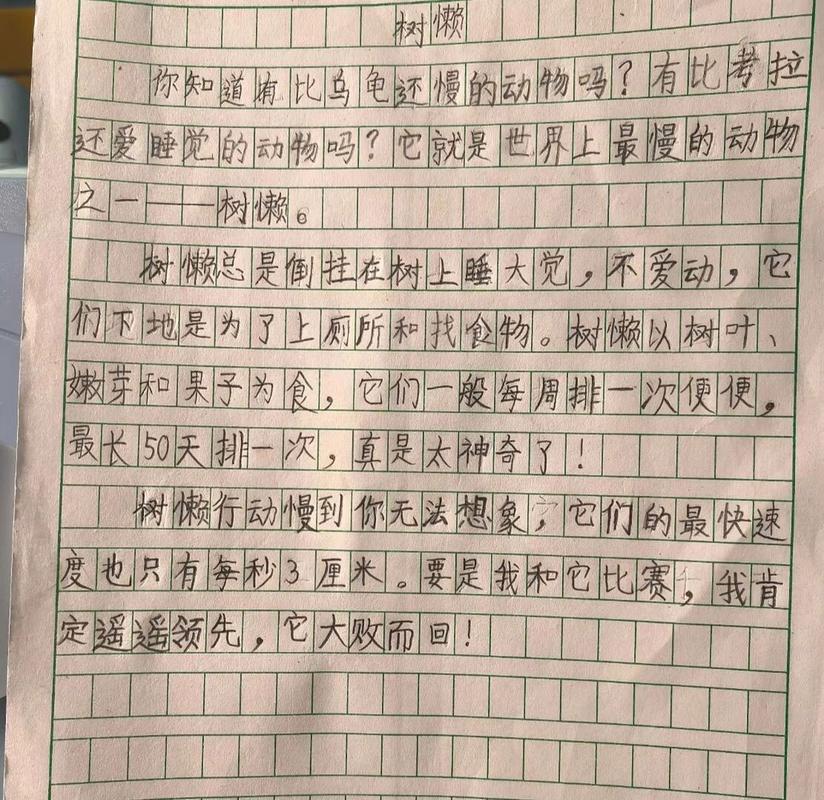 写一篇奇妙的小动物要求100字