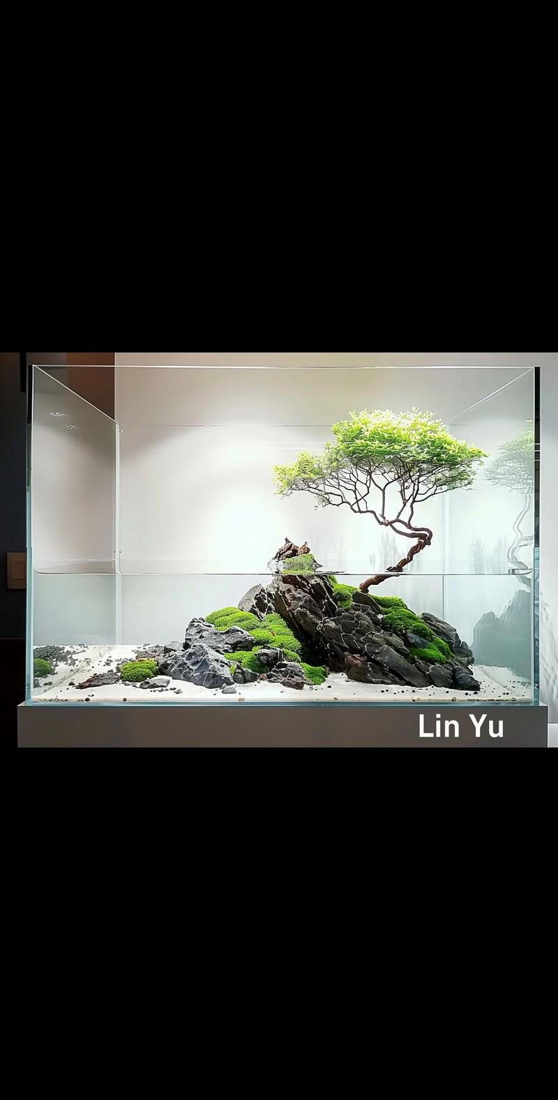 请问要如何制作金鱼缸中造景用的假山或石头?