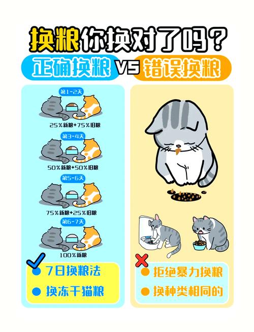 猫咪换粮不吃怎么办,这四个方法很有效